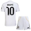 Real Madrid Mbappé 10 Barn Hjemmedrakt 2025-26 Kortermet Real Madrid Mbappé 10 Barn Hjemmedrakt 2025-26 Kortermet